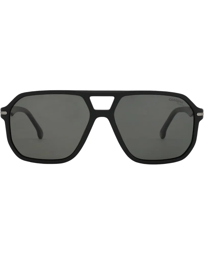 Carrera Sonnenbrille Mit Goldenen Details In Schwarz Schwarz