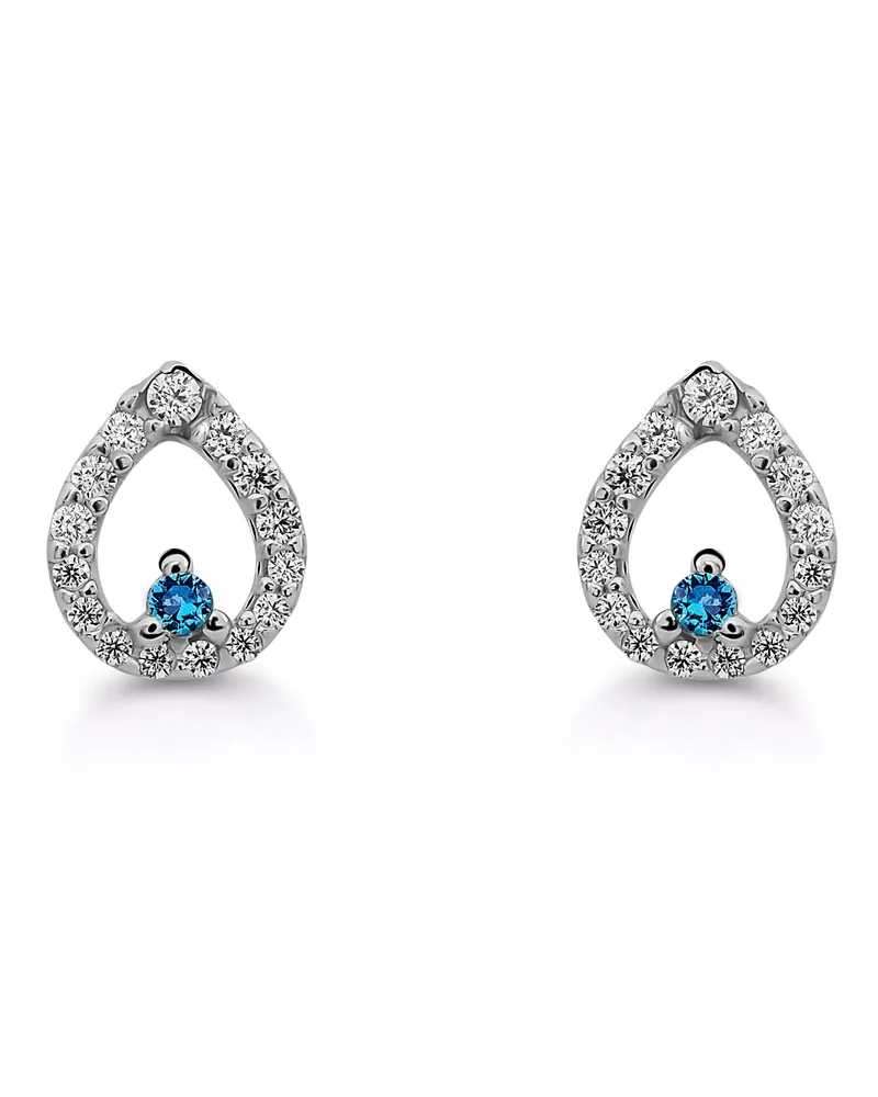 Orphelia Kiana' Ohrstecker für Damen, 925er Sterlingsilber – Silber ZO-7487 Silber