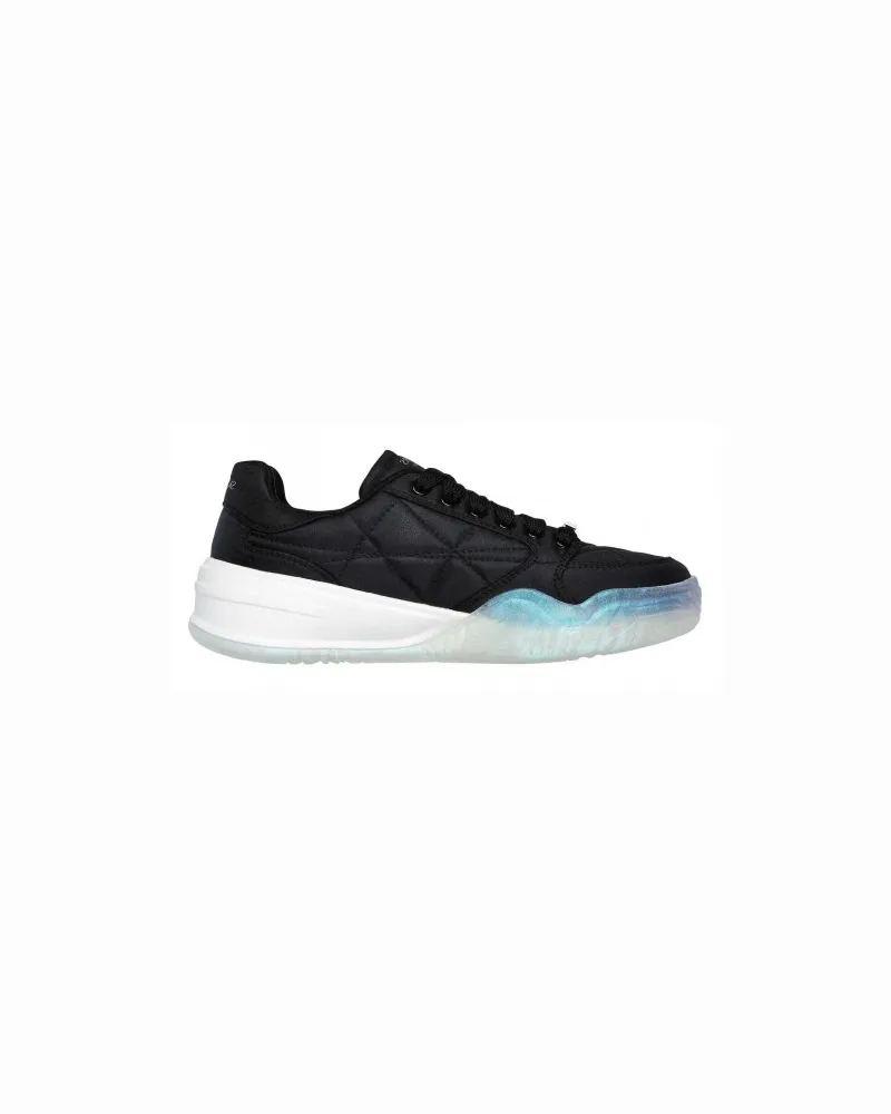 Skechers Denali" Sneaker für Damen, Keilabsatz (Schwarz/Weiß Schwarz