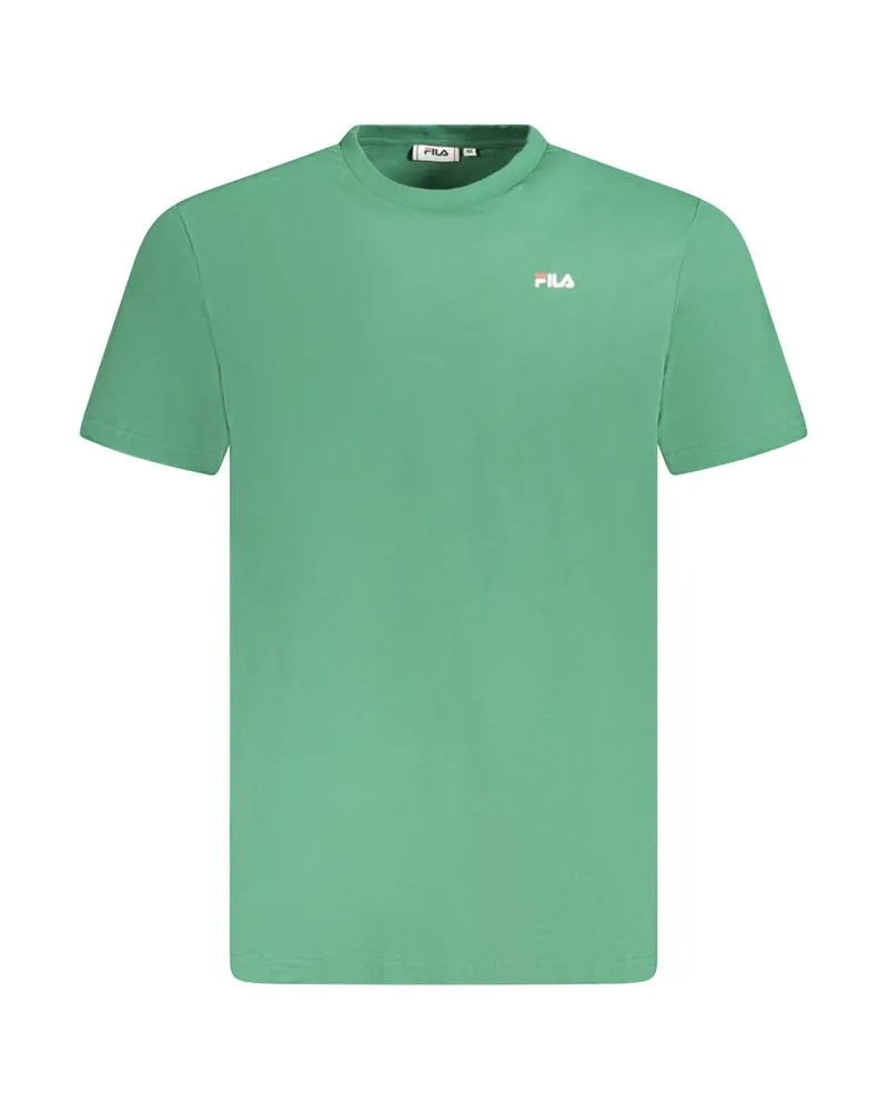 Fila Rundhals T-Shirt mit kurzen Ärmeln Salbeigrün