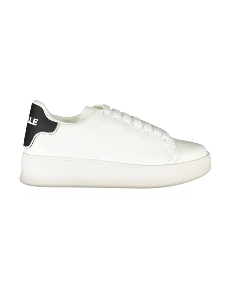Gaëlle Bonheur Gaelle Paris Bianco Poliuretano Herren Sneaker Weiß