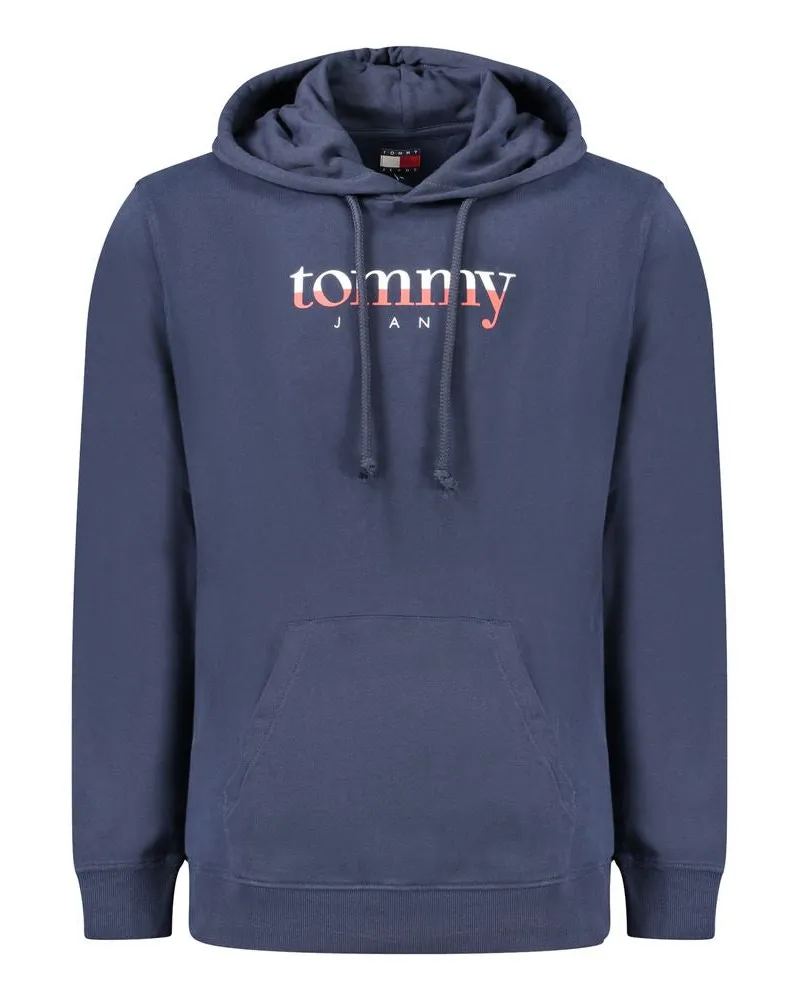 Tommy Hilfiger Blaues Baumwoll-Hoodie für Herren Blau