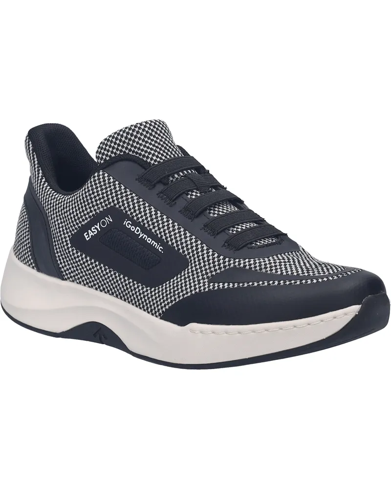 Josef Seibel Damen Sneaker Elli 17 in schwarz-weiss Schwarz