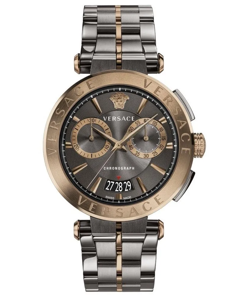 Versace VBR050017 Herrenuhr Grau