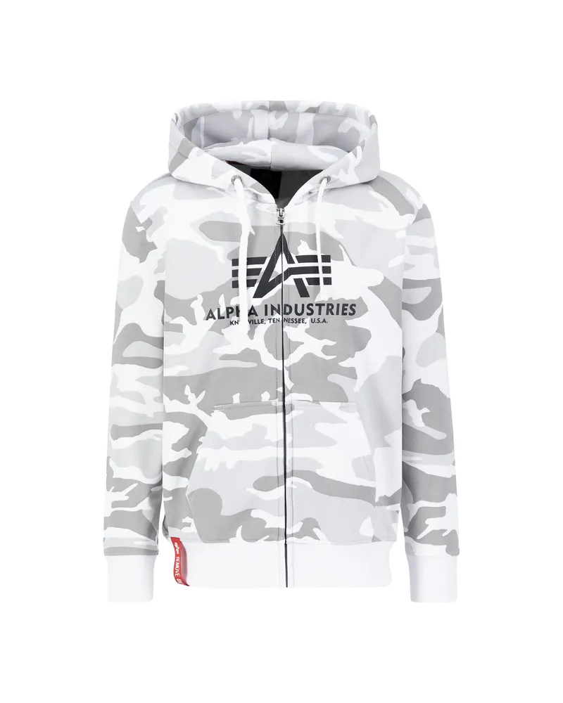 Alpha Industries Basic Camo Zip Hoodie Camouflage