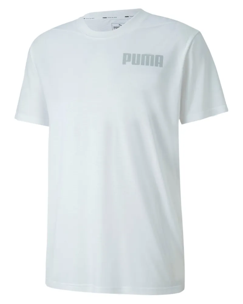 Puma Collective Tri-Blend Herren-T-Shirt in Weiß Weiß