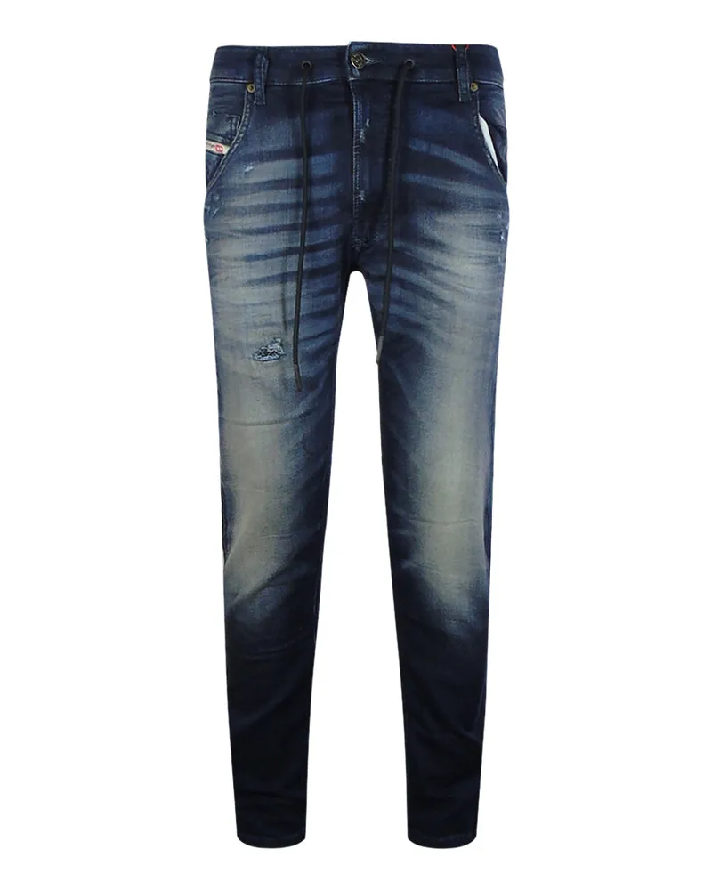 Diesel Krooley-y-ne Dunkelblaue Jogg-jeans Blau