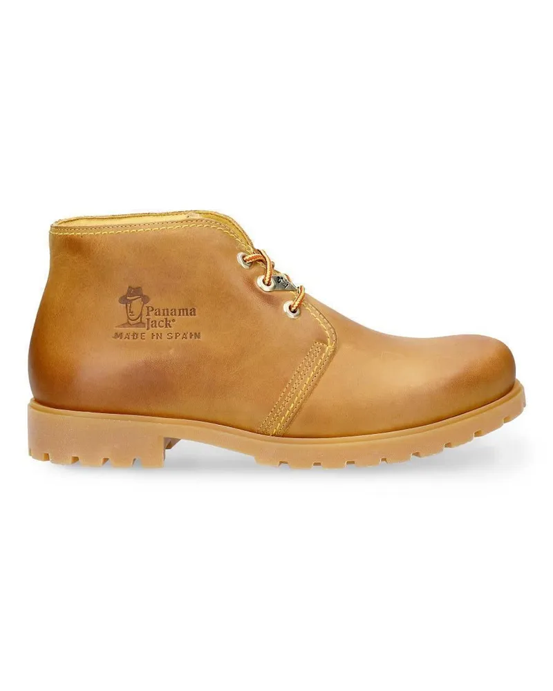 Panama Jack C1 Herren Tan Boot Wasserdichte Havana Joe Schnür-Chukka-Stiefeletten Cognac