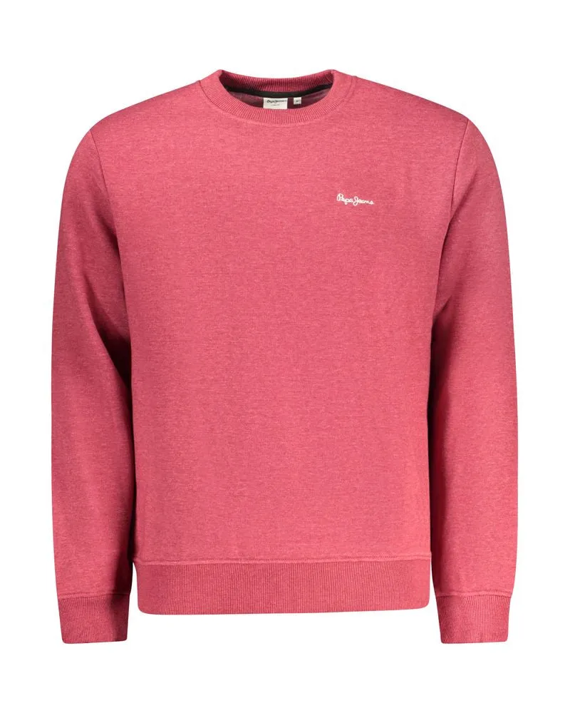Pepe Jeans Rosso Baumwolle Herren Sweatshirt Rot