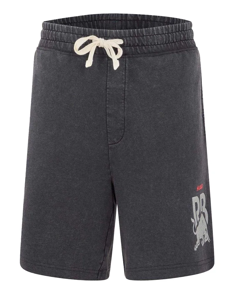HUGO BOSS Sweat-Shorts für Herren (Schwarz Schwarz