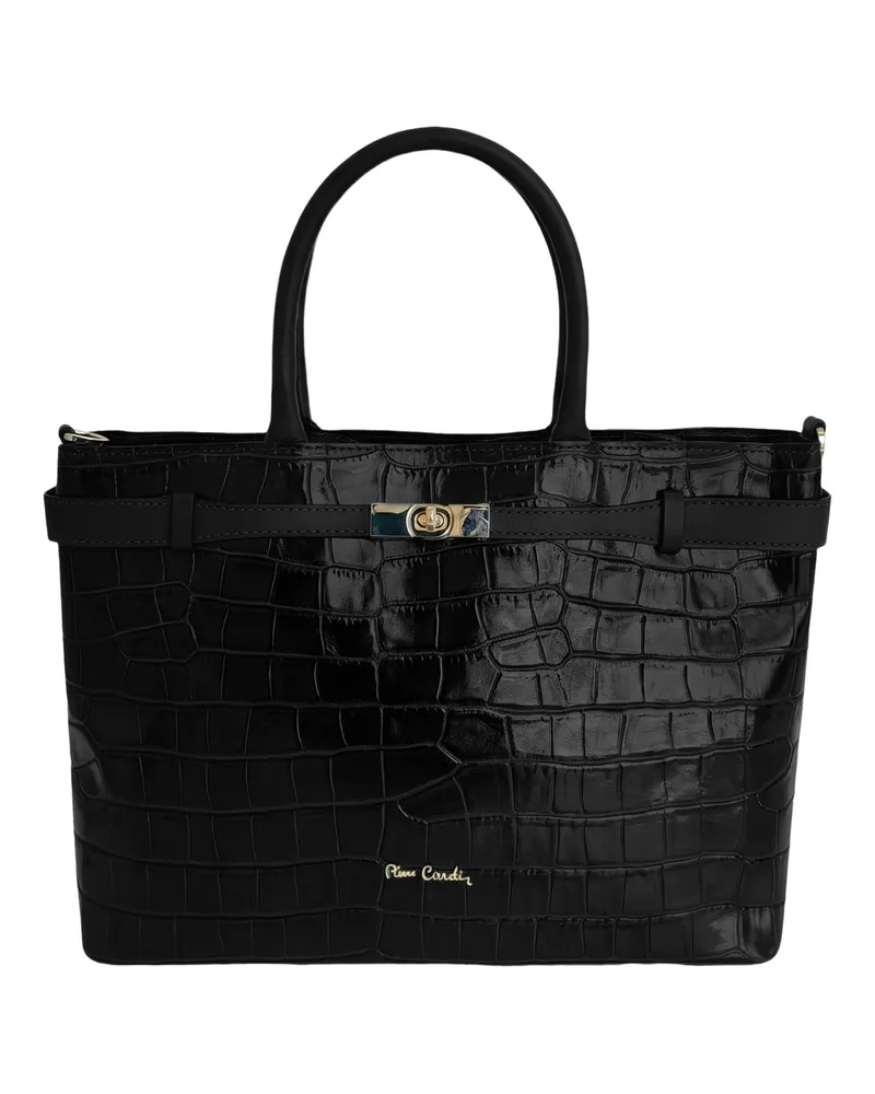 Pierre Cardin Handtasche für Damen - Schwarz Schwarz