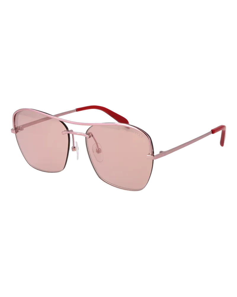 Emilio Pucci Pucci Sonnenbrille EP0225 72U 56 Roségold