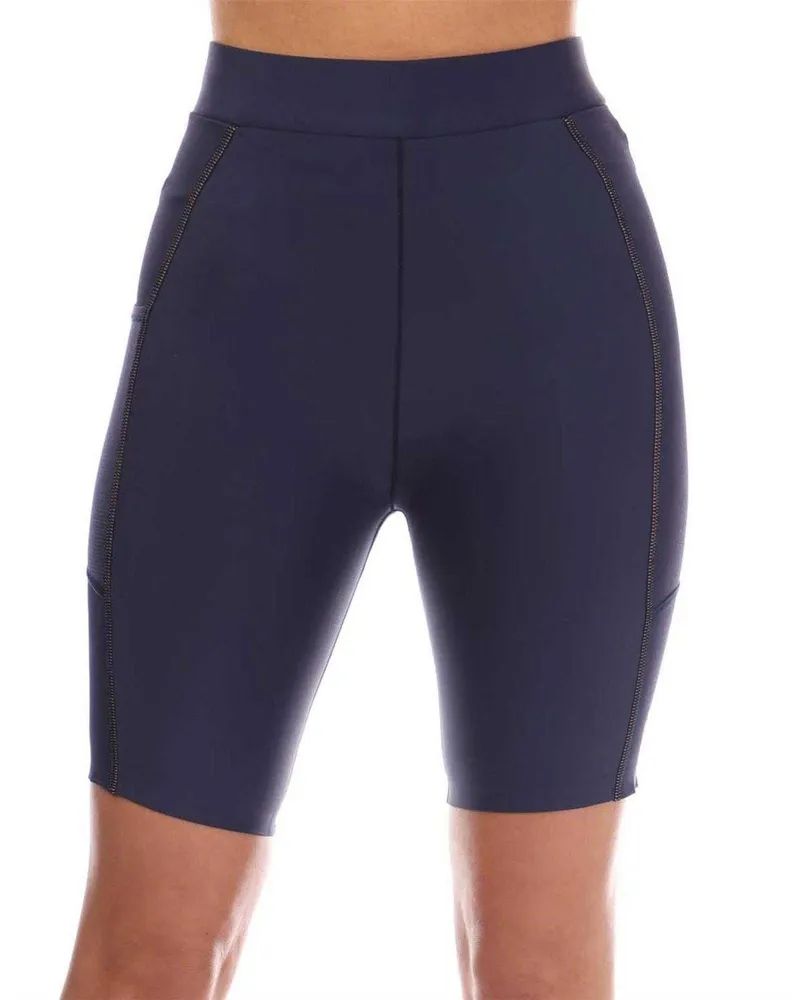 Skins Series-5" Radlershorts für Damen (Marine Marineblau