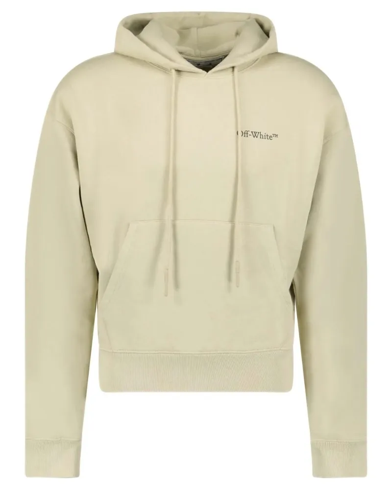 OFF-WHITE Caravaggio Crowning Over Beige Kapuzenpullover Beige