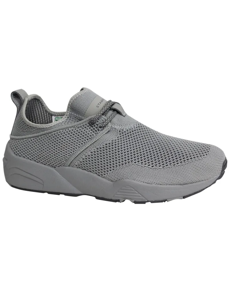 Puma X Stampd Trinomic gewebter Stahl graue Herren Schnürtrinker 362744 02 B82A Grau