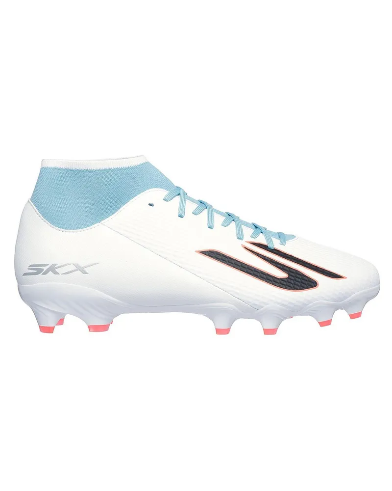 Skechers SKX_2 Academy" Fußballschuhe mit festem Boden für Herren (Weiß/Blau Weiß
