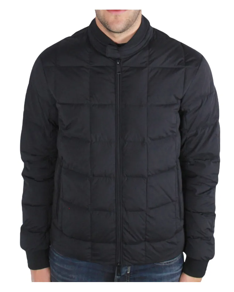 Armani Jeans Schwarze Daunenjacke Von Schwarz