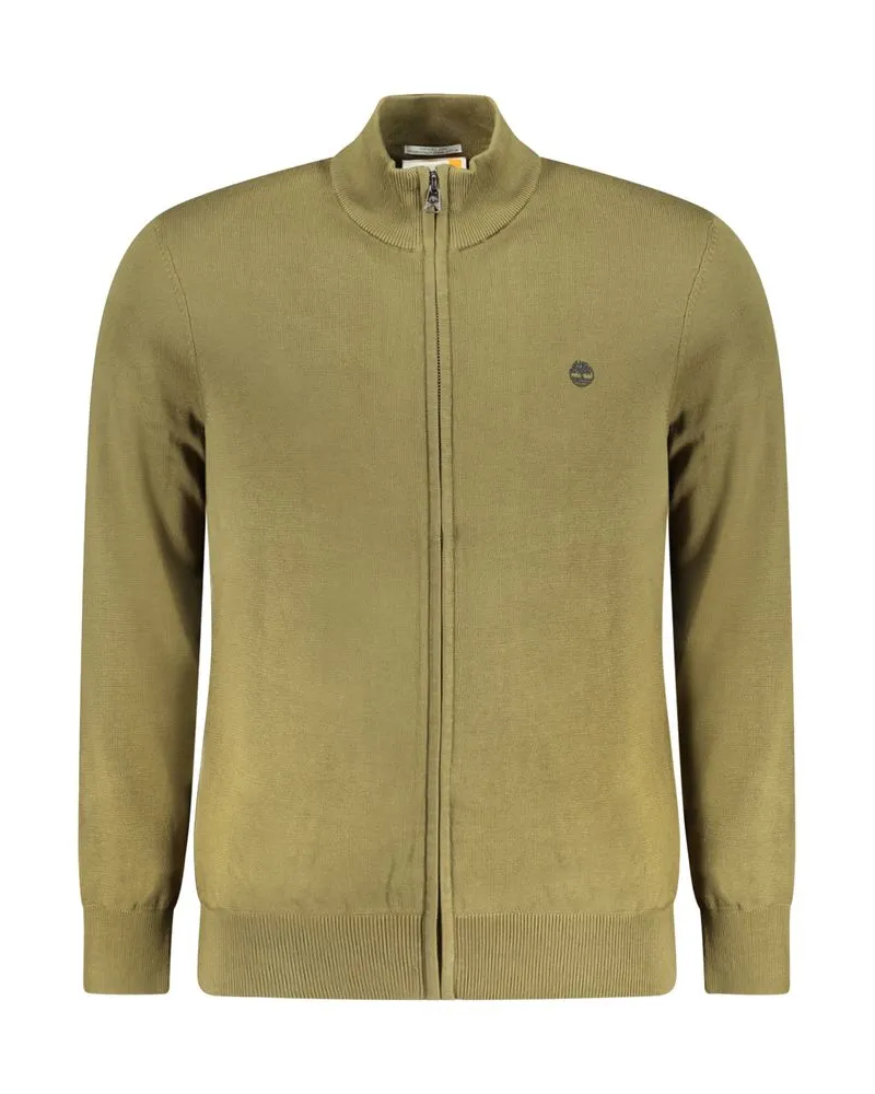 Timberland Fullzip Strickjacke Tb0a2n9x Salbeigrün