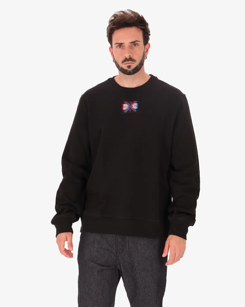 Diesel Sweatshirt Men Schwarz