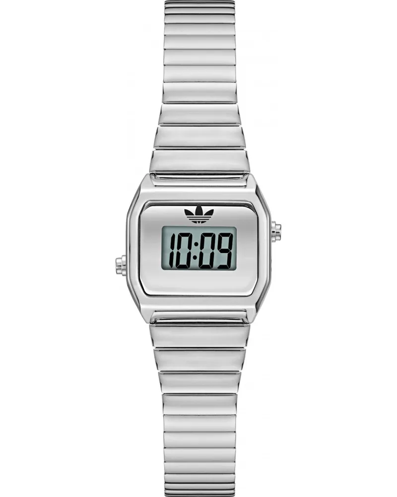 adidas AOST26527 Damen Digitaluhr Zwei XS Silber