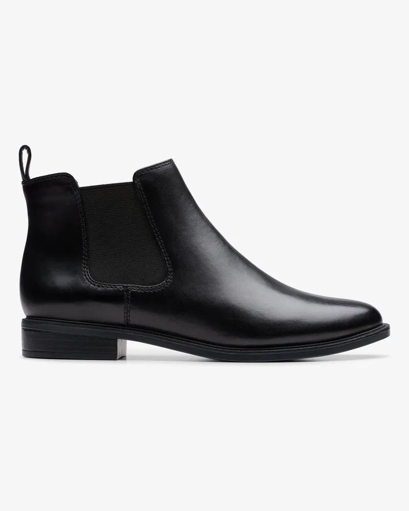 Clarks Taylor Shine Schwarz/Schwarz Stiefel Schwarz