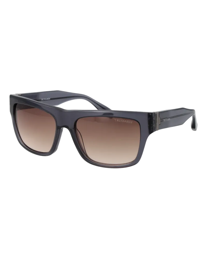 Trussardi Sonnenbrillen TSM9067 T01 56 Grau