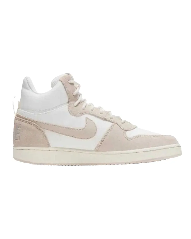 Nike Court Borough Premium" Sneaker für Damen, Leder, Knöchelhoch (Weiß/Beige Weiß