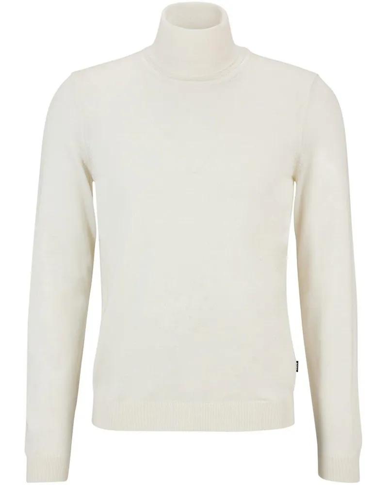 HUGO BOSS Musso-P" Pullover für Herren (Weiß Weiß