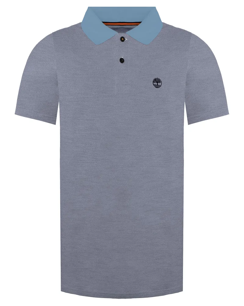 Timberland Piqué-Poloshirt für Herren - Hellblau Hellblau