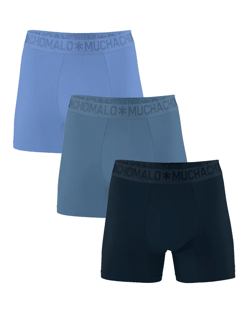 Muchachomalo Herren Boxer Shorts - 3er Pack - Herren Unterwäsche Mehrfarbig
