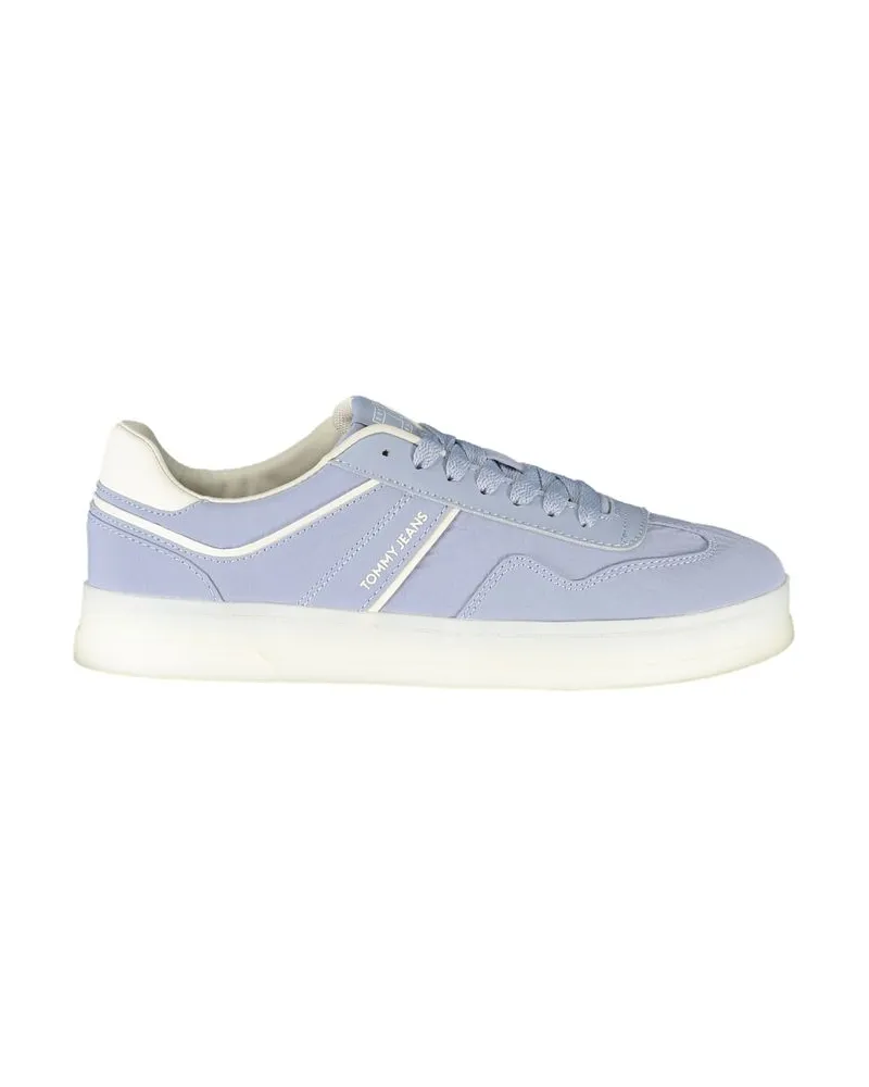 Tommy Hilfiger Azzurro Polyurethan Damen Sneaker Blau