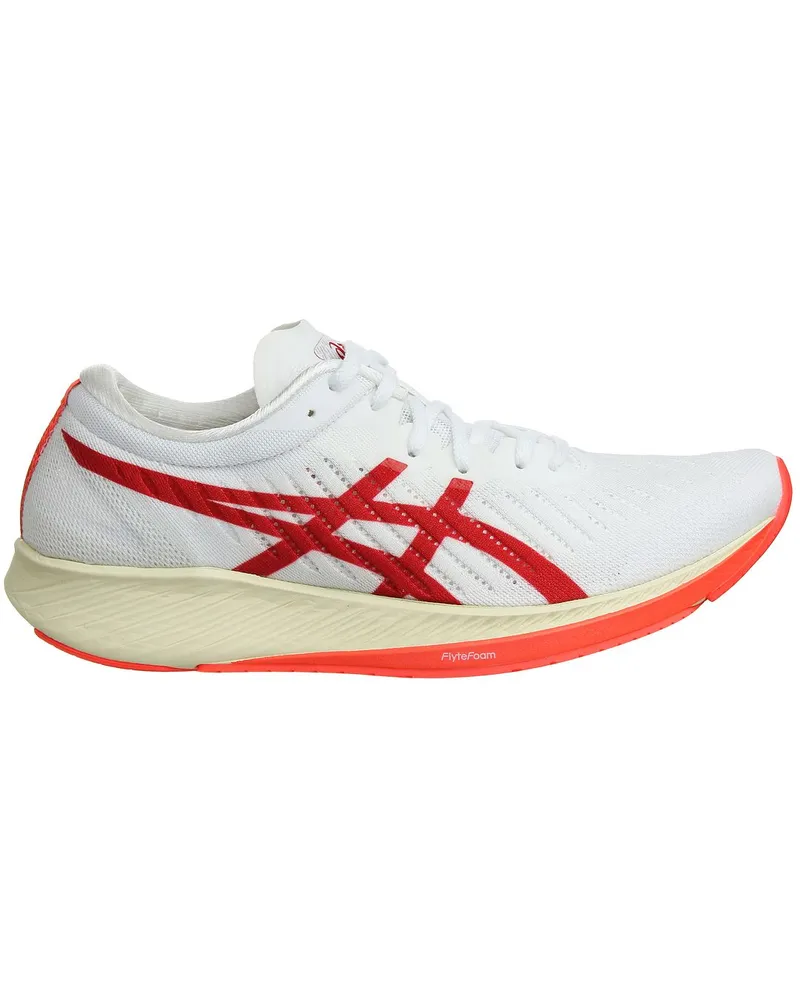 Asics MetaRacer Damen-Laufschuhe in Weiß Weiß