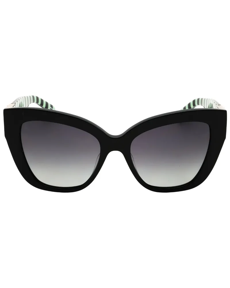 Kate Spade Bexley polarisierte Sonnenbrille - Schwarz Schwarz