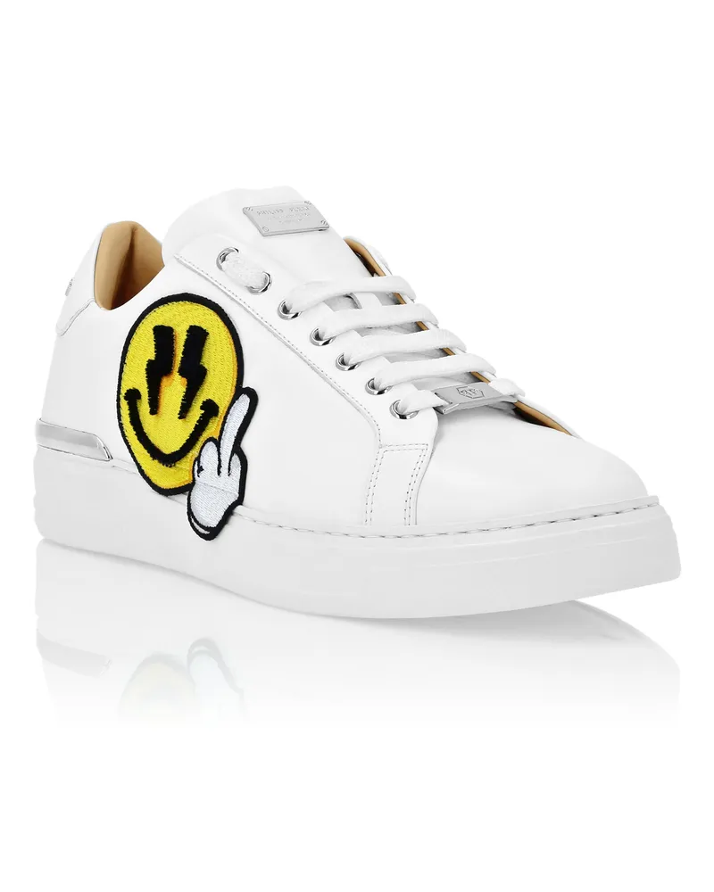 Philipp Plein Low-Top Turnschuhe Smile Mehrfarbig