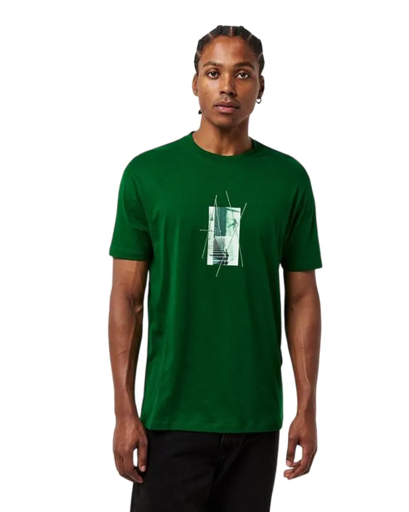 Armani Exchange T-Shirt für Herren (Gartengrün Dunkelgrün