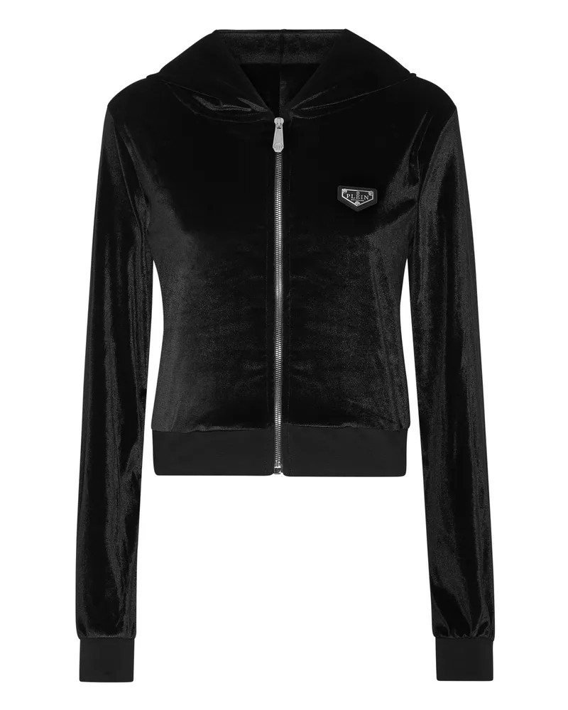 Philipp Plein Sweatjacke Mit Kapuze Skull Schwarz