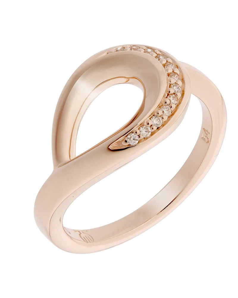 Orphelia Damen-Ring Sterling-Silber 925, Rosé zr-7366 Rosé