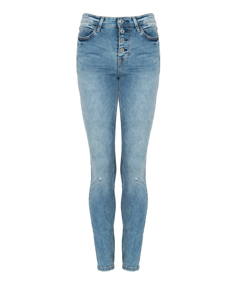 Guess Jeans Skinny Damen blau Blau