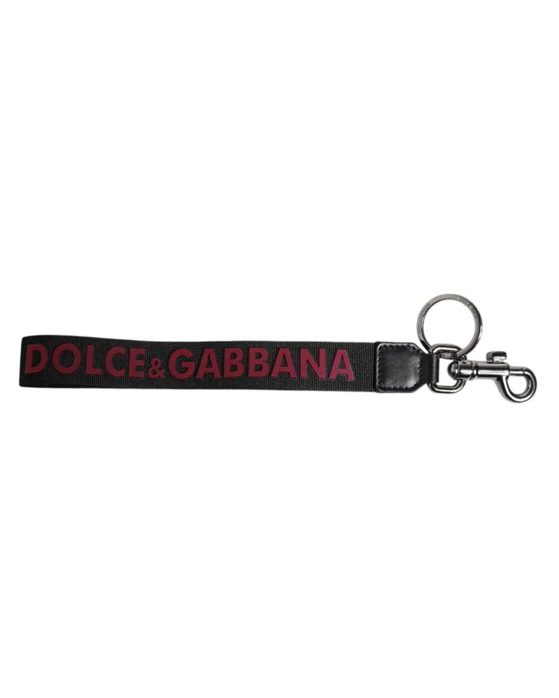 Dolce & Gabbana Logo Schlüsselanhänger Schwarz