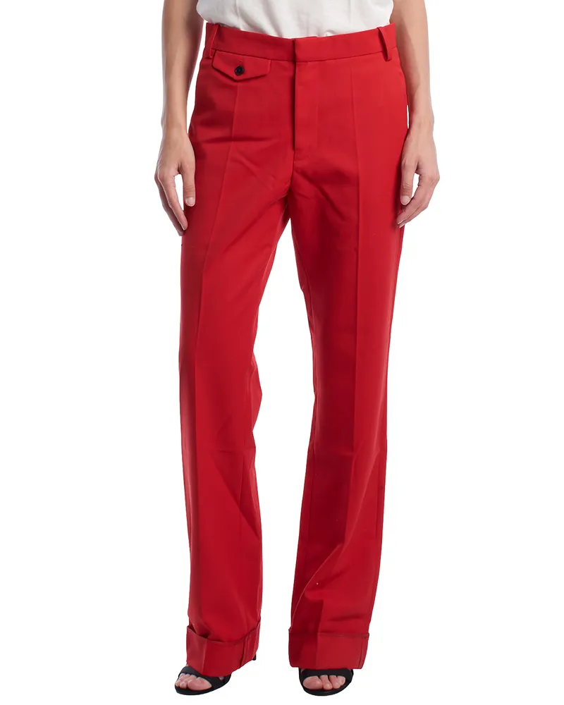 Zadig & Voltaire WKCE0103F Damen-Maßanzughose Rot