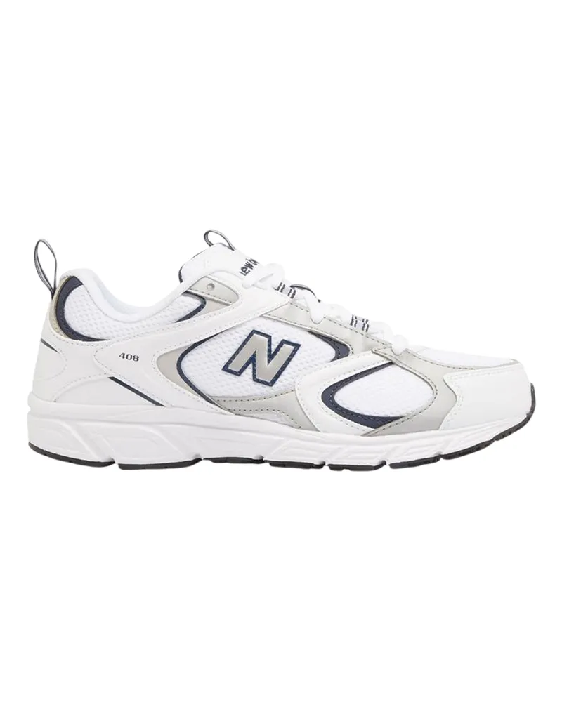 New Balance 408 V1" Sneaker für Damen, Leder (Weiß/Marine Weiß
