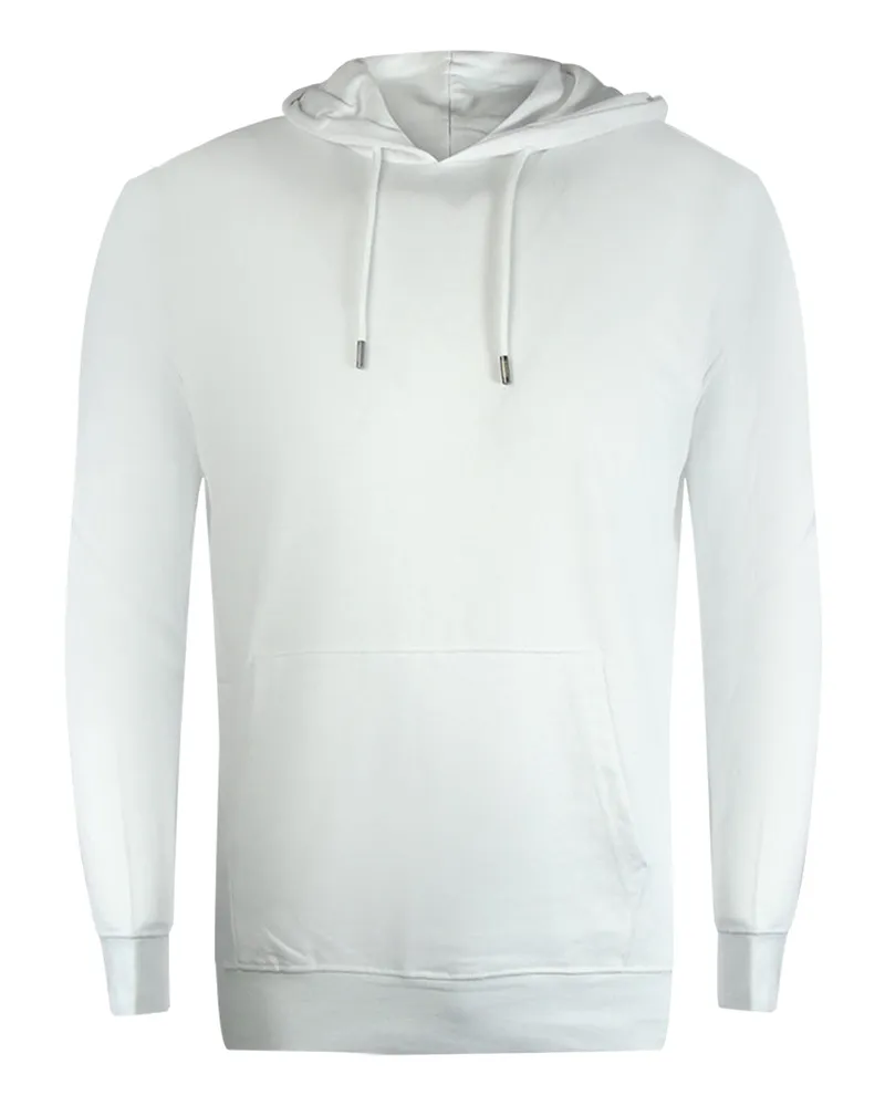 Roberto Cavalli Kapuzenpullover Mit Tiger-grafik In Off-white Weiß