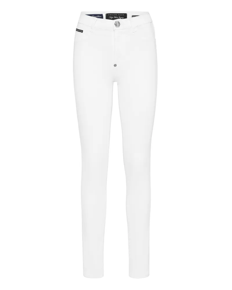 Philipp Plein Jeggings Weiß