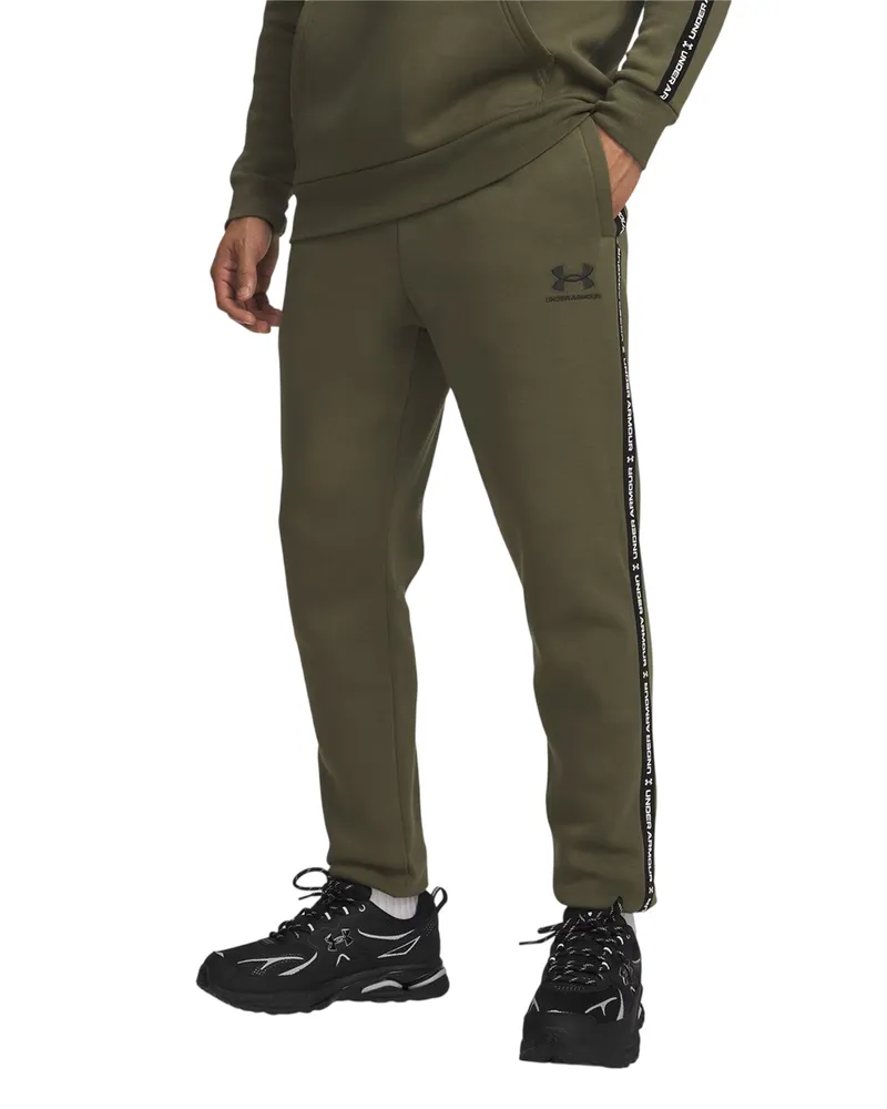 Under Armour Icon" Jogginghosen für Herren (Grün/Schwarz Grün