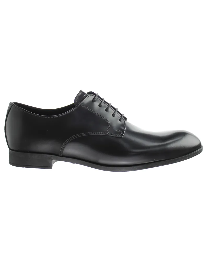 Giorgio Armani Emporio  formelle Männer schwarze Schuhe Schwarz