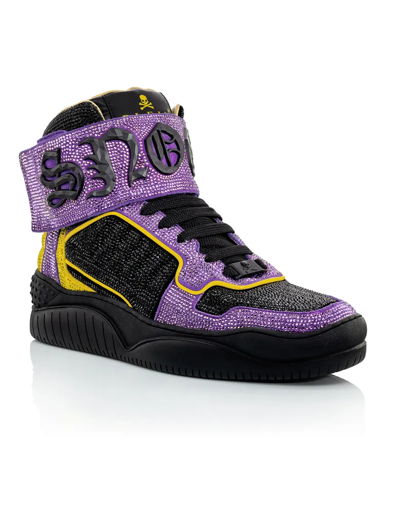 Philipp Plein Hightop-Sneaker Snoop Dogg Grau