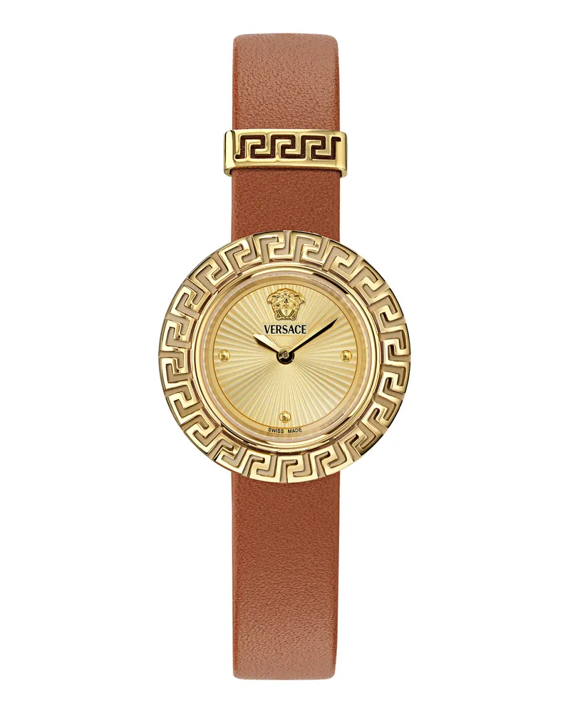 Versace La Greca Damenarmbanduhr VE8C00124 in Braun Braun