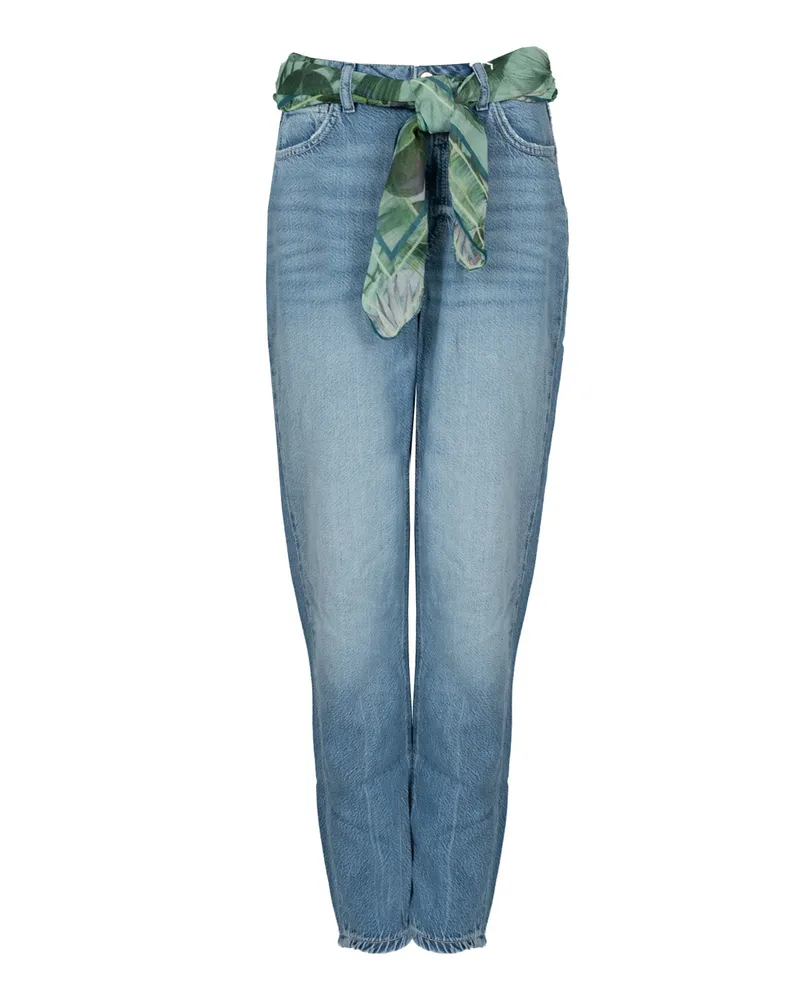Guess Jeans Mom Fit Damen blau Blau