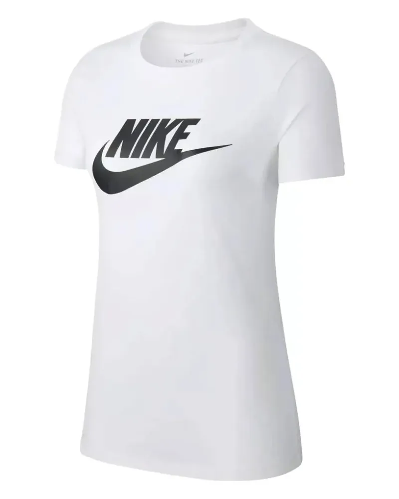 Nike Sportswear Essentials Logo Weißes T-shirt Weiß