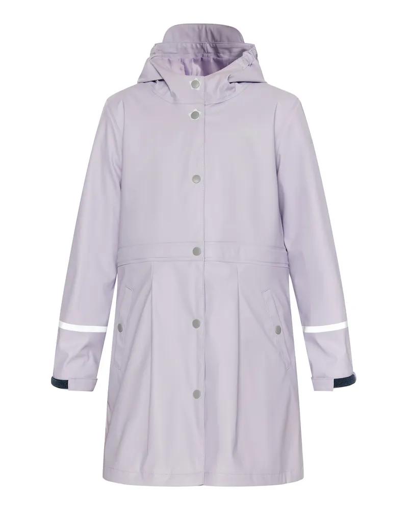 Schmuddelwedda Regenmantel aus recyceltem Polyester Mädchen Pastelllavendel Lila